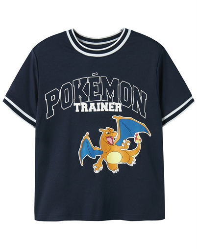 Name It - NKMMoris Pokemon Poly T-Shirt - Navy Blazer